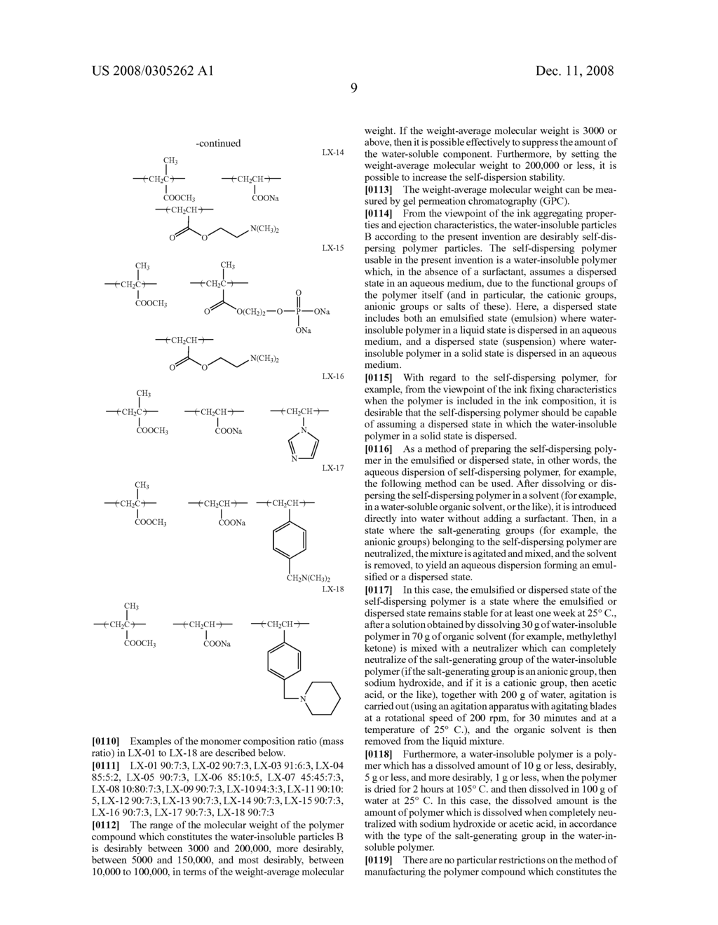 INK COMPOSITION, INK SET AND INKJET RECORDING METHOD - diagram, schematic, and image 20