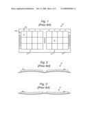 SEMICONDUCTOR MOLDED PANEL HAVING REDUCED WARPAGE diagram and image