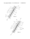 Method for fabricating polymer ridged waveguides by using tilted immersion lithography diagram and image