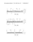 Method for fabricating polymer ridged waveguides by using tilted immersion lithography diagram and image