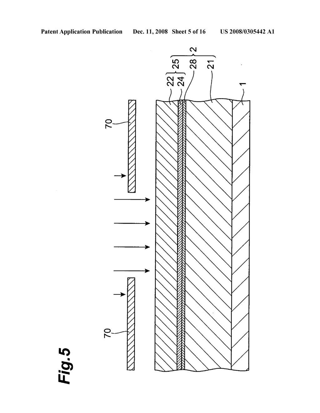 Patterned material layer, method of forming the same, microdevice, and method of manufacturing the same - diagram, schematic, and image 06