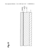 Patterned material layer, method of forming the same, microdevice, and method of manufacturing the same diagram and image