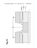 Patterned material layer, method of forming the same, microdevice, and method of manufacturing the same diagram and image