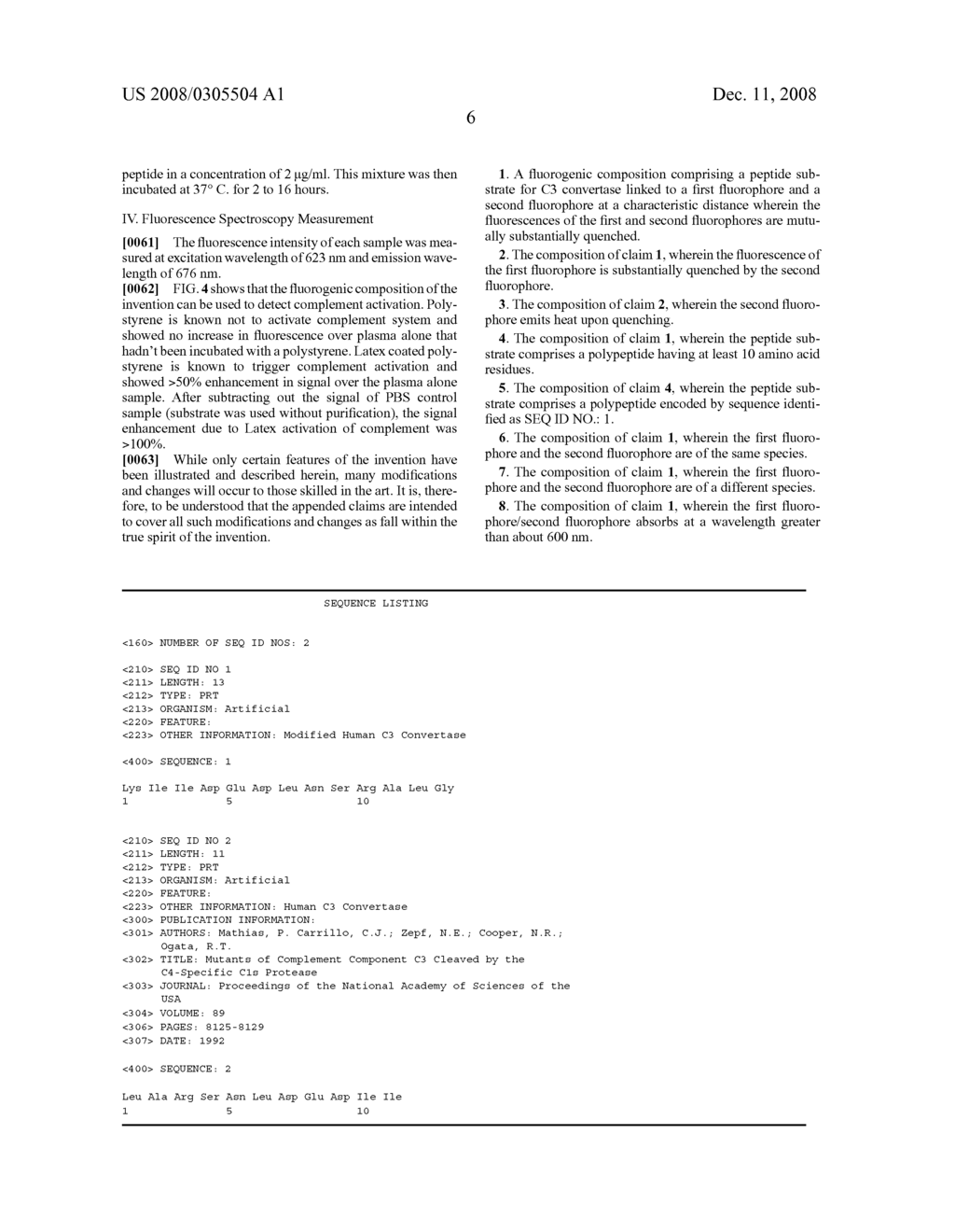 Compositions, methods, and kits for assaying complement activation - diagram, schematic, and image 11