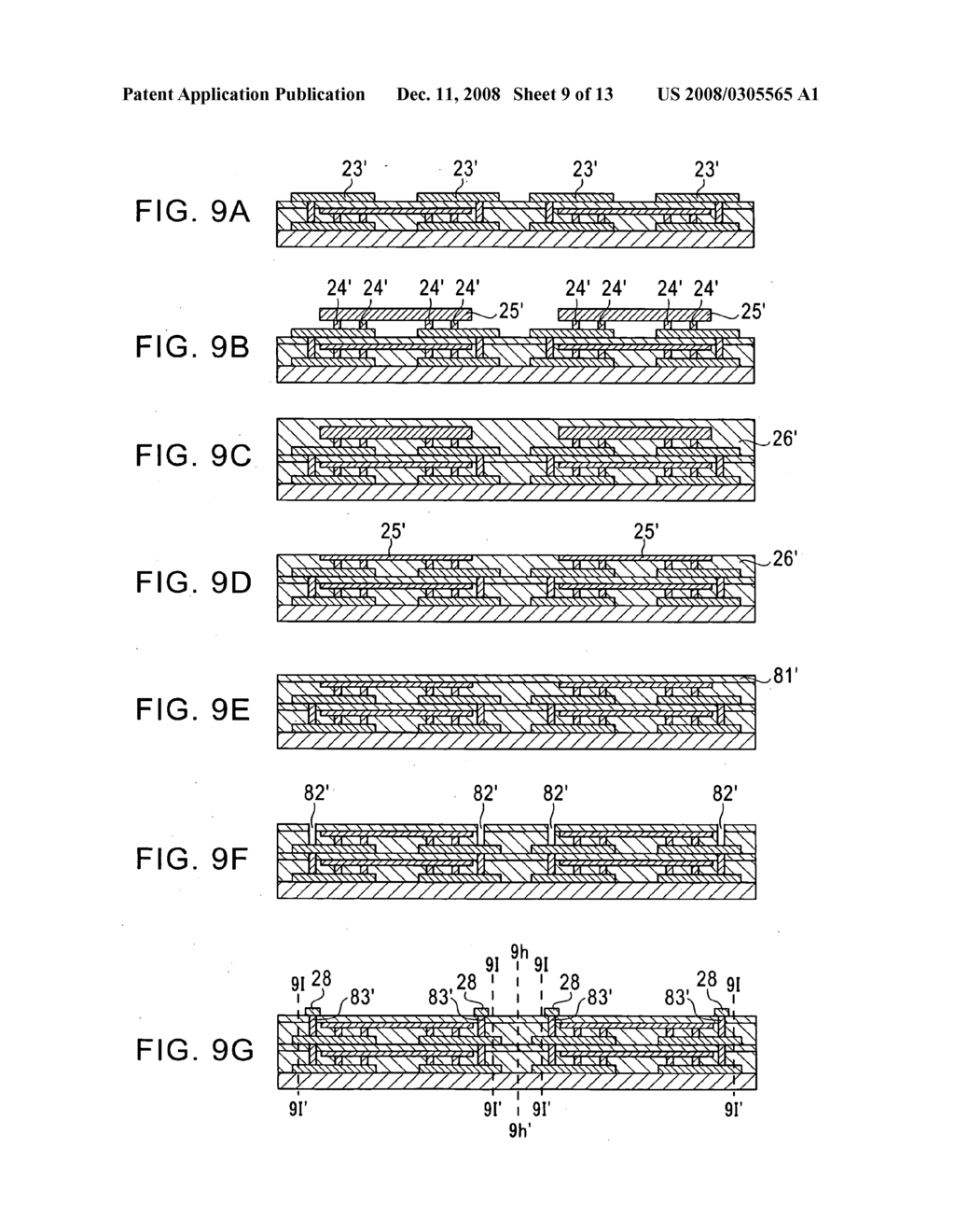 Fabrication method for semiconductor device - diagram, schematic, and image 10