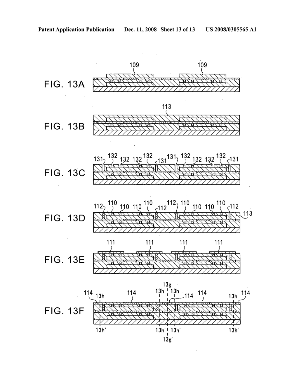 Fabrication method for semiconductor device - diagram, schematic, and image 14