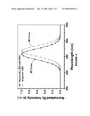 Method for promoting light emission efficiency of LED using nanorods structure diagram and image