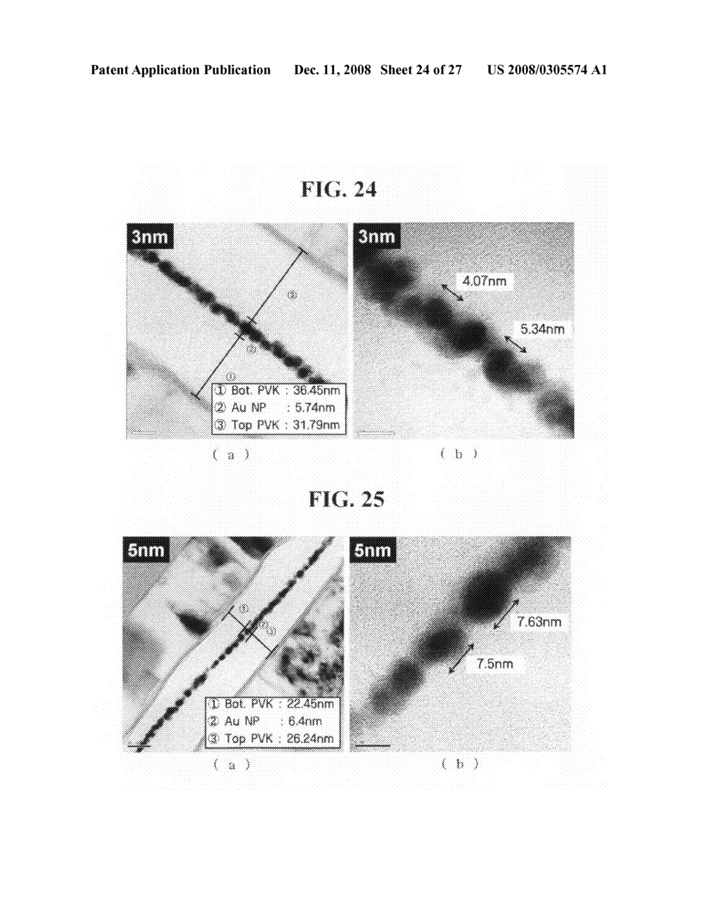 METHOD OF MANUFACTURING NONVOLATILE MEMORY DEVICE USING CONDUCTIVE ORGANIC POLYMER HAVING NANOCRYSTALS EMBEDDED THEREIN - diagram, schematic, and image 25