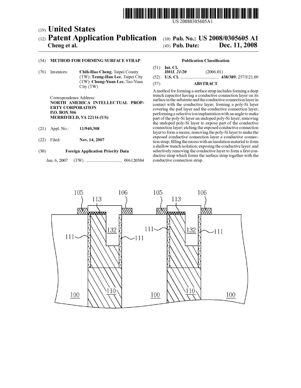 METHOD FOR FORMING SURFACE STRAP - diagram, schematic, and image 01