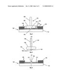 PIN GRID ARRAY PACKAGE SUBSTRATE INCLUDING PINS HAVING ANCHORING ELEMENTS diagram and image