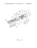 Connector assembly with improved strain relief structure diagram and image