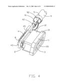 Connector assembly with improved strain relief structure diagram and image