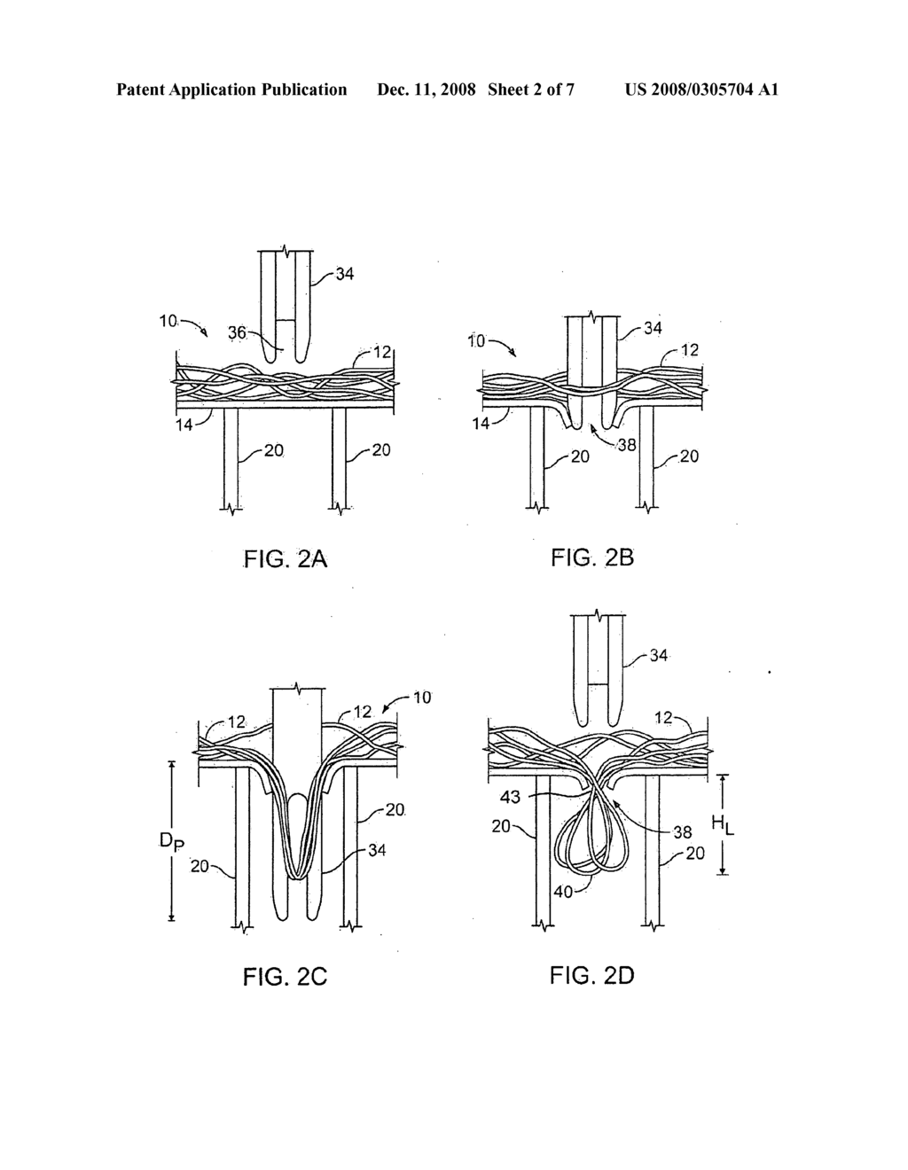 NEEDLING LOOPS INTO CARRIER SHEETS - diagram, schematic, and image 03