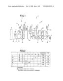 Control device for hybrid vehicle drive apparatus diagram and image