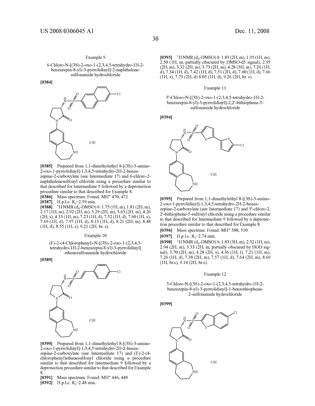 1-Benzazepine-3-Sulfonylamino-2-Pyrroridones as Factor Xa Inhibitors - diagram, schematic, and image 36