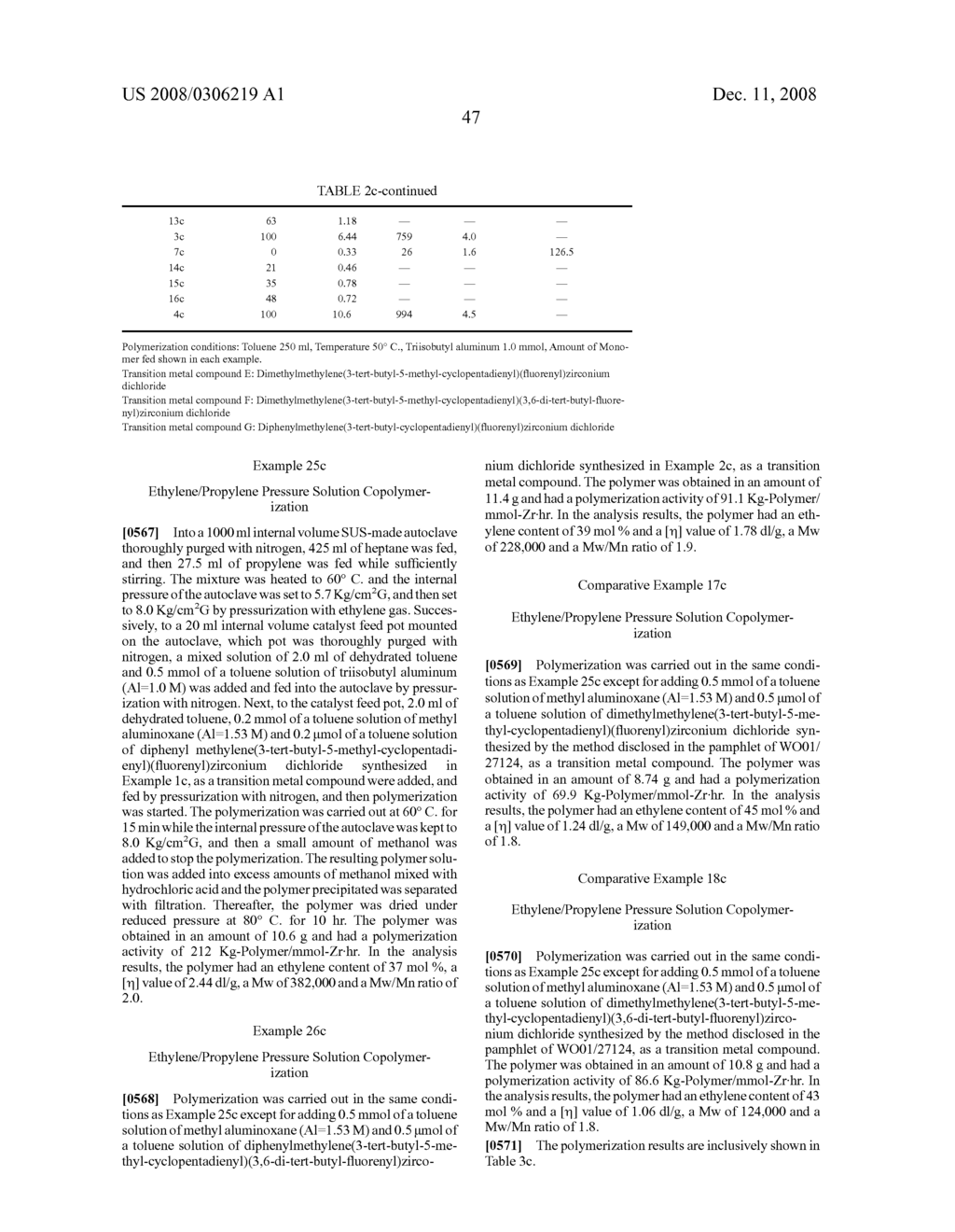 PROPYLENE COPOLYMER, POLYPROPYLENE COMPOSITION AND USES THEREOF, TRANSITION METAL COMPOUND AND OLEFIN POLYMERIZATION CATALYST - diagram, schematic, and image 49