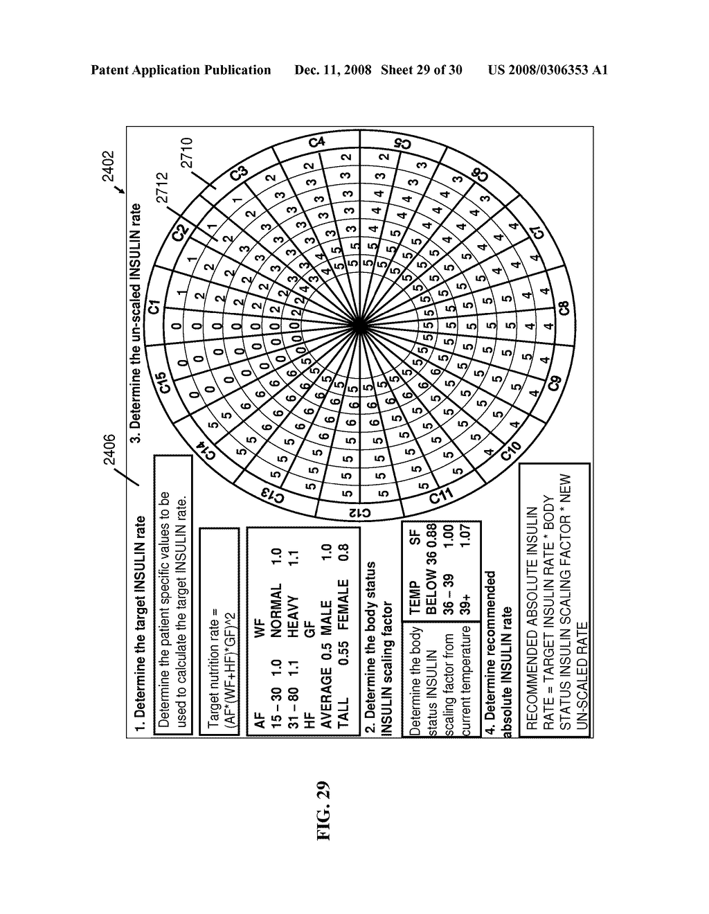 CALCULATION DEVICE FOR METABOLIC CONTROL OF CRITICALLY ILL AND/OR DIABETIC PATIENTS - diagram, schematic, and image 30