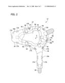 COMPRESSION DEVICE WITH INDEPENDENTLY MOVEABLE INFLATABLE MEMBER diagram and image