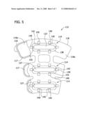 COMPRESSION DEVICE WITH INDEPENDENTLY MOVEABLE INFLATABLE MEMBER diagram and image