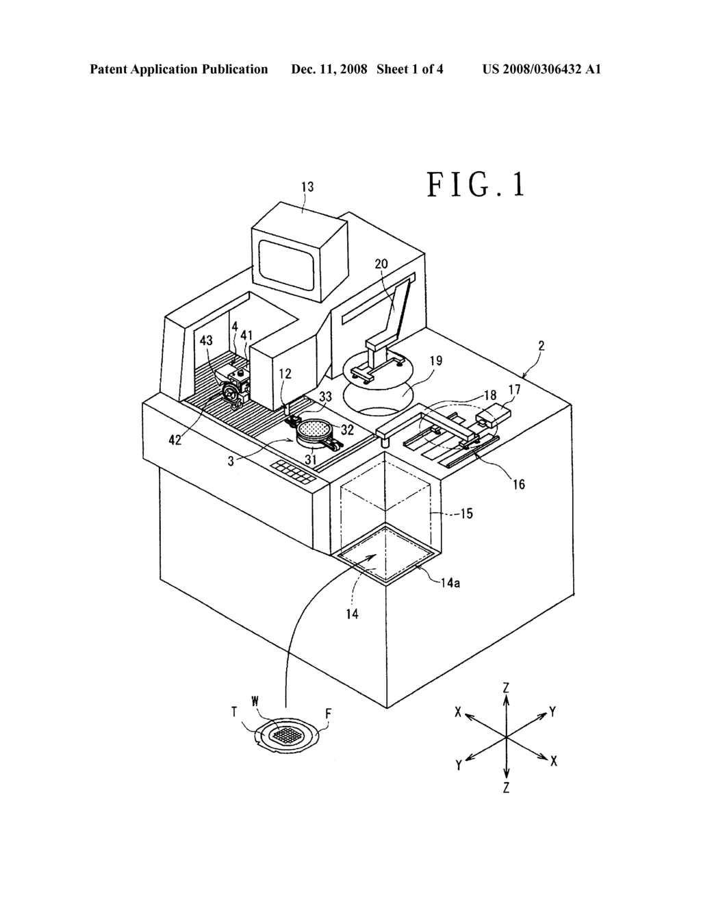 CUTTING APPARATUS WITH ULTRASONIC TRANSDUCER - diagram, schematic, and image 02