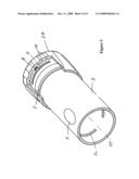 INJECTION DEVICE WITH A TWO-WAY SLIP COUPLING diagram and image