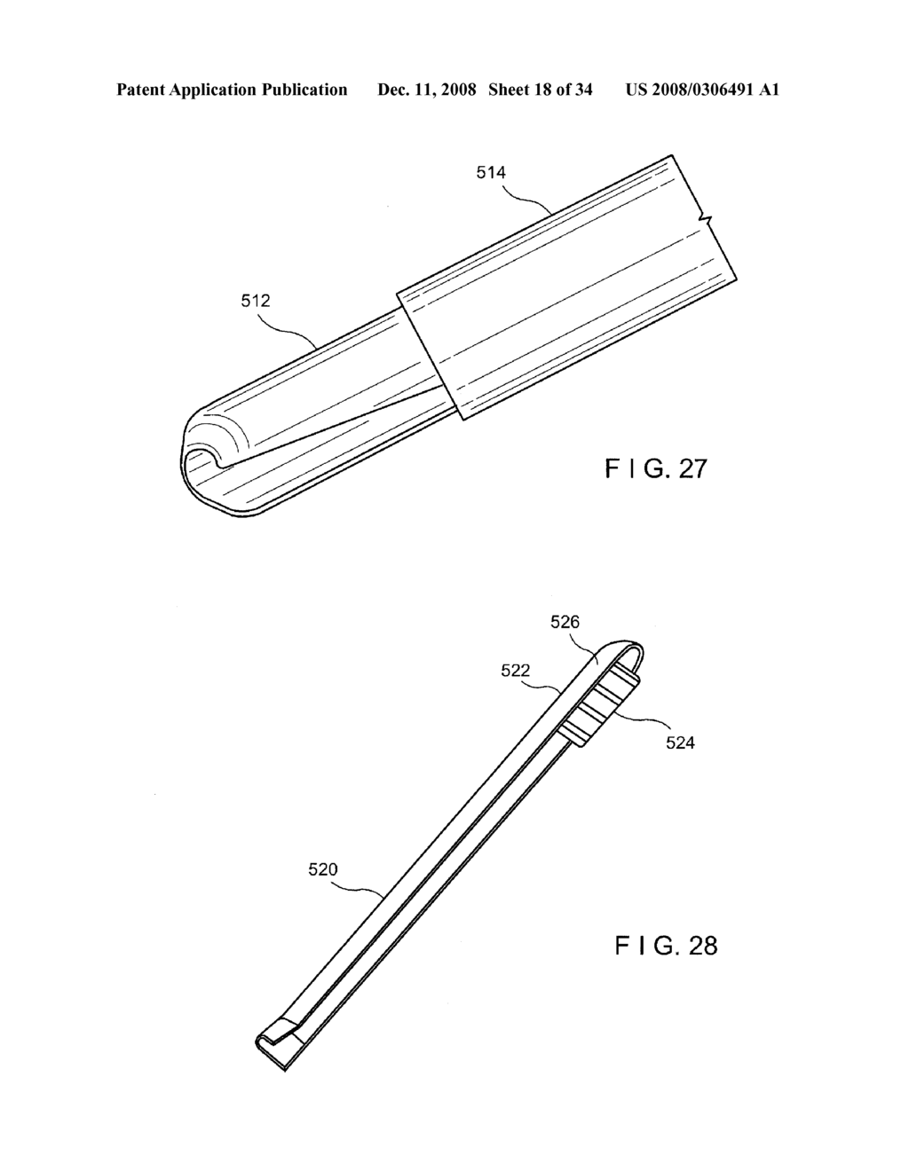 SINGLE STAGE HEMOSTASIS CLIPPING DEVICE - diagram, schematic, and image 19