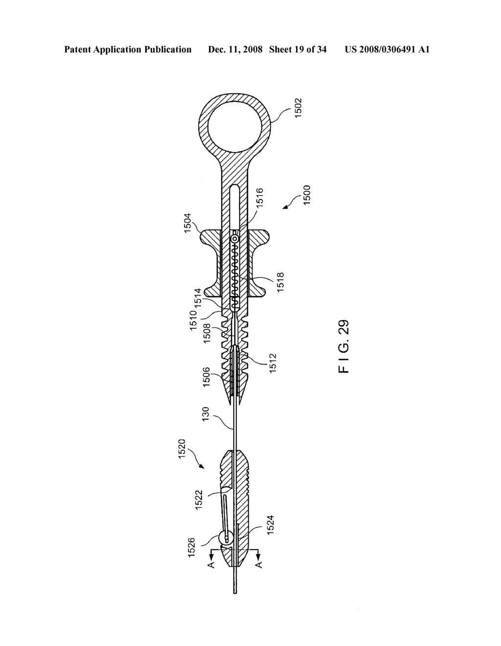 SINGLE STAGE HEMOSTASIS CLIPPING DEVICE - diagram, schematic, and image 20