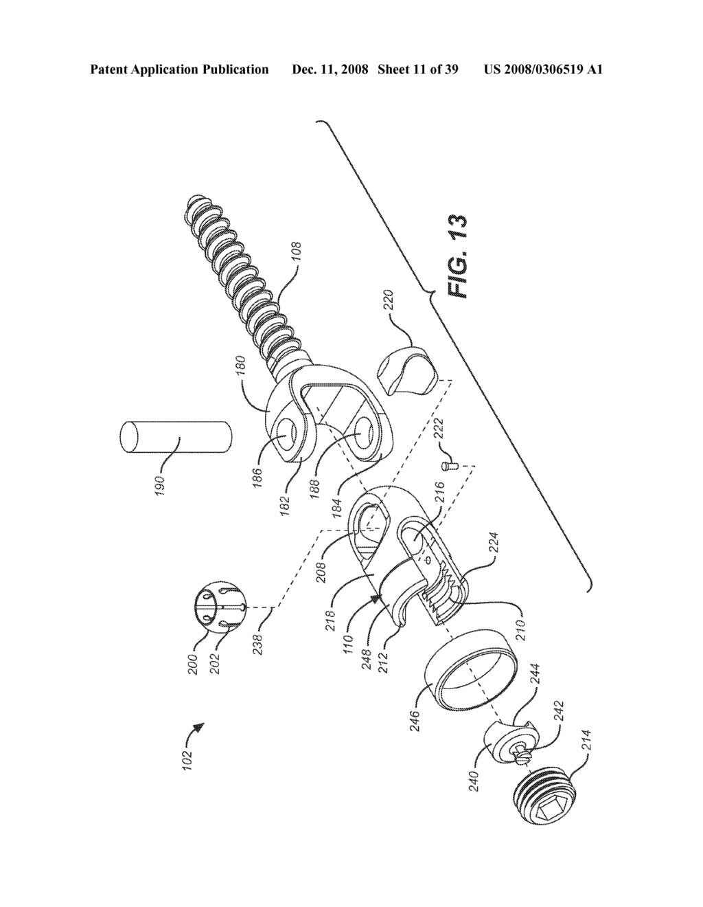 REVISION SYSTEM AND METHOD FOR A DYNAMIC STABILIZATION AND MOTION PRESERVATION SPINAL IMPLANTATION SYSTEM AND METHOD - diagram, schematic, and image 12