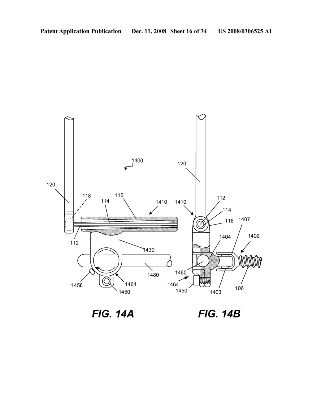 SPINE IMPLANT WITH A DEFLECTION ROD SYSTEM INCLUDING A DEFLECTION LIMITING SHIELD ASSOCIATED WITH A BONE SCREW AND METHOD - diagram, schematic, and image 17