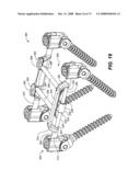 DEFLECTION ROD SYSTEM WITH A DEFLECTION CONTOURING SHIELD FOR A SPINE IMPLANT AND METHOD diagram and image