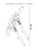 DEFLECTION ROD SYSTEM WITH A DEFLECTION CONTOURING SHIELD FOR A SPINE IMPLANT AND METHOD diagram and image