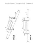 DEFLECTION ROD SYSTEM WITH A DEFLECTION CONTOURING SHIELD FOR A SPINE IMPLANT AND METHOD diagram and image