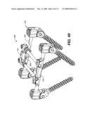 DEFLECTION ROD SYSTEM WITH A DEFLECTION CONTOURING SHIELD FOR A SPINE IMPLANT AND METHOD diagram and image