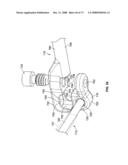 DEFLECTION ROD SYSTEM WITH A DEFLECTION CONTOURING SHIELD FOR A SPINE IMPLANT AND METHOD diagram and image