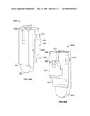 DEFLECTION ROD SYSTEM WITH A DEFLECTION CONTOURING SHIELD FOR A SPINE IMPLANT AND METHOD diagram and image