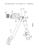 DEFLECTION ROD SYSTEM WITH A DEFLECTION CONTOURING SHIELD FOR A SPINE IMPLANT AND METHOD diagram and image