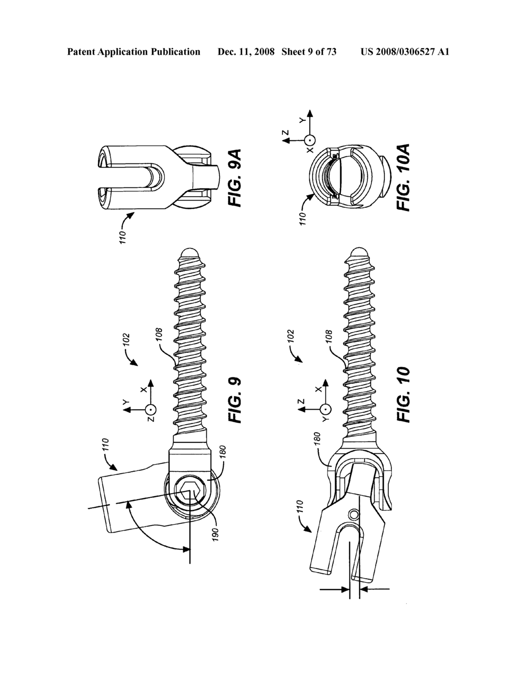 DYNAMIC STABILIZATION AND MOTION PRESERVATION SPINAL IMPLANTATION SYSTEM WITH A SHIELDED DEFLECTION ROD SYSTEM AND METHOD - diagram, schematic, and image 10