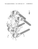 DEFLECTION ROD SYSTEM FOR SPINE IMPLANT WITH END CONNECTORS AND METHOD diagram and image