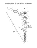 DEFLECTION ROD SYSTEM FOR SPINE IMPLANT WITH END CONNECTORS AND METHOD diagram and image