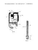 DEFLECTION ROD SYSTEM FOR SPINE IMPLANT WITH END CONNECTORS AND METHOD diagram and image