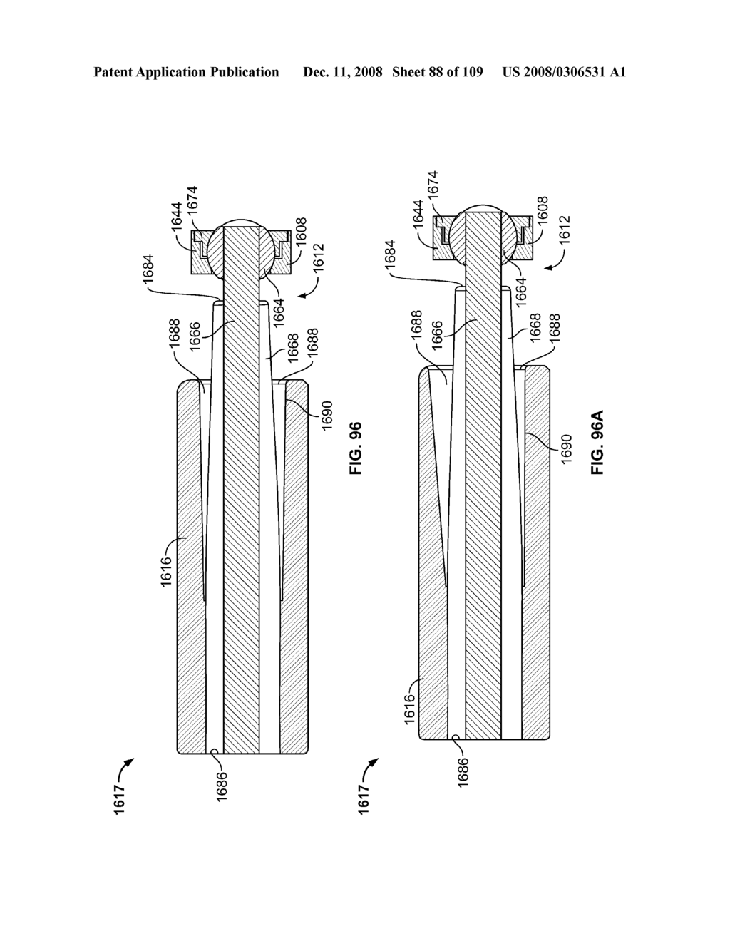  DEFLECTION ROD SYSTEM WITH A NON-LINEAR DEFLECTION TO LOAD CHARACTERISTIC FOR A DYNAMIC STABILIZATION AND MOTION PRESERVATION SPINAL IMPLANTATION SYSTEM AND METHOD - diagram, schematic, and image 89