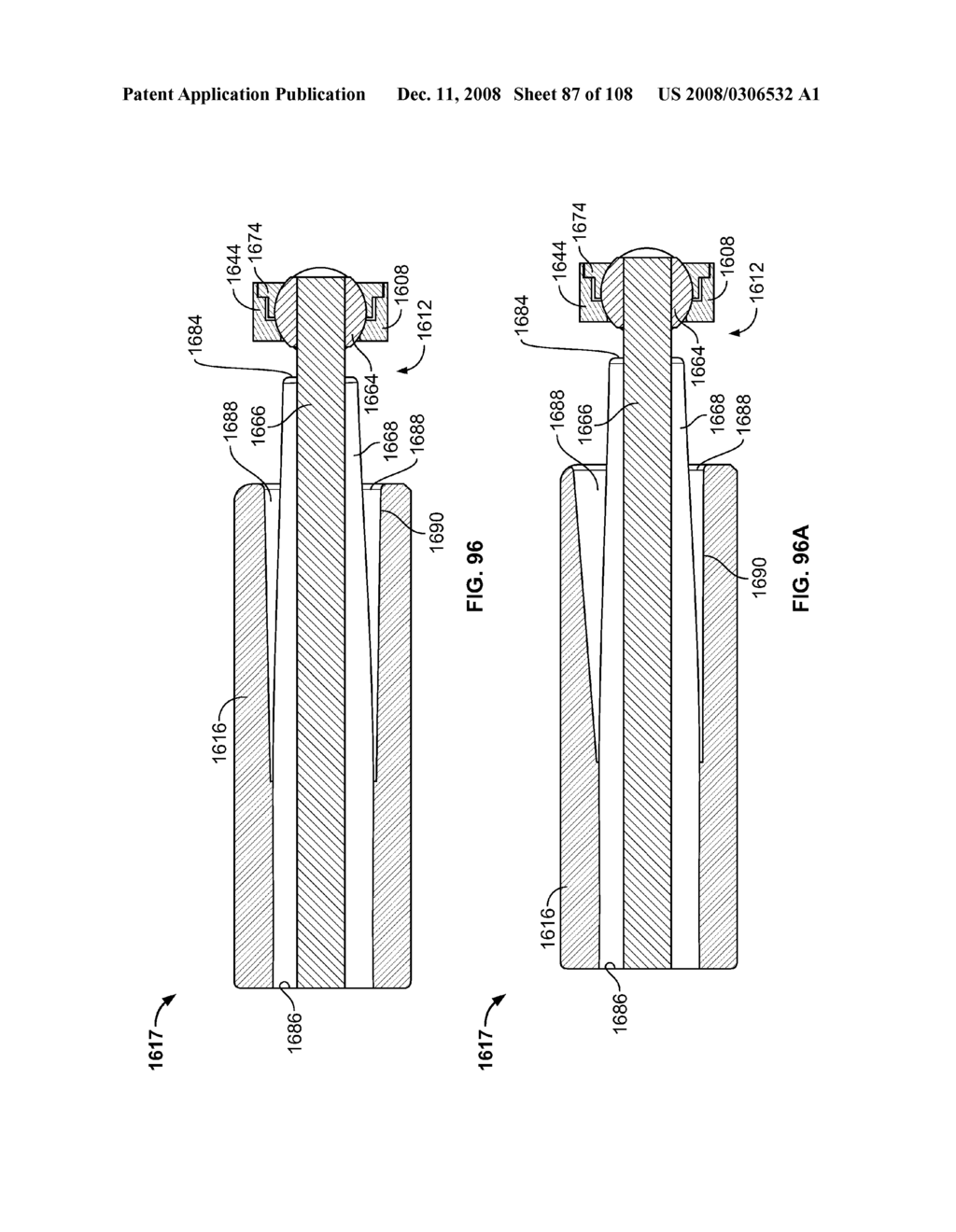 DEFLECTION ROD SYSTEM DIMENSIONED FOR DEFLECTION TO A LOAD CHARACTERISTIC FOR DYNAMIC STABILIZATION AND MOTION PRESERVATION SPINAL IMPLANTATION SYSTEM AND METHOD - diagram, schematic, and image 88