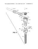 DEFLECTION ROD SYSTEM FOR USE WITH A VERTEBRAL FUSION IMPLANT FOR DYNAMIC STABILIZATION AND MOTION PRESERVATION SPINAL IMPLANTATION SYSTEM AND METHOD diagram and image