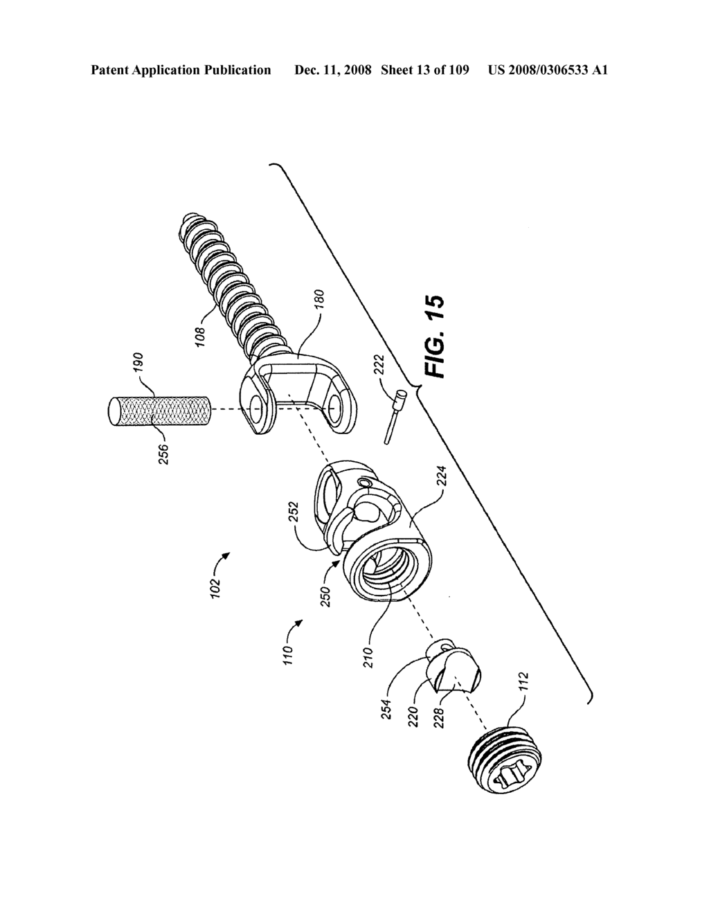 DEFLECTION ROD SYSTEM FOR USE WITH A VERTEBRAL FUSION IMPLANT FOR DYNAMIC STABILIZATION AND MOTION PRESERVATION SPINAL IMPLANTATION SYSTEM AND METHOD - diagram, schematic, and image 14