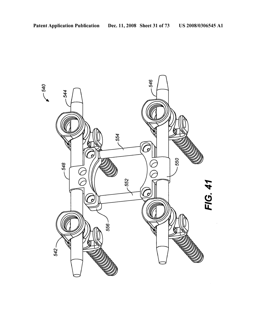 DEFLECTION ROD SYSTEM FOR A DYNAMIC STABILIZATION AND MOTION PRESERVATION SPINAL IMPLANTATION SYSTEM AND METHOD - diagram, schematic, and image 32