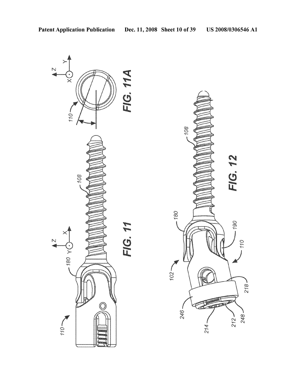 BONE ANCHOR WITH A YOKE-SHAPED ANCHOR HEAD FOR A DYNAMIC STABILIZATION AND MOTION PRESERVATION SPINAL IMPLANTATION SYSTEM AND METHOD - diagram, schematic, and image 11