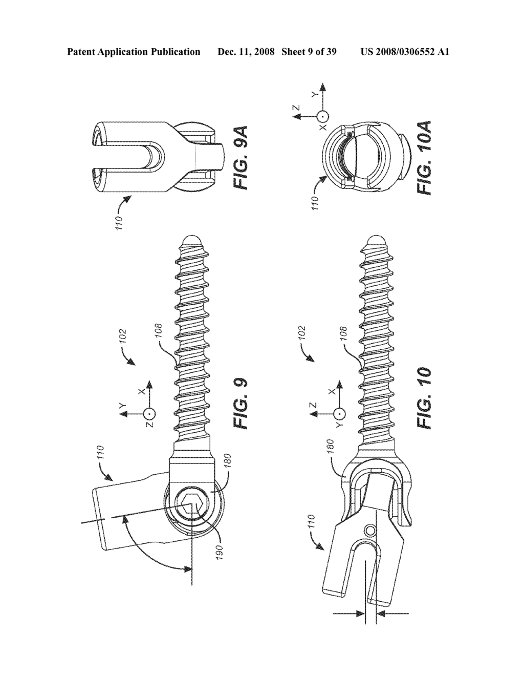 REINFORCED BONE ANCHOR FOR A DYNAMIC STABILIZATION AND MOTION PRESERVATION SPINAL IMPLANTATION SYSTEM AND METHOD - diagram, schematic, and image 10