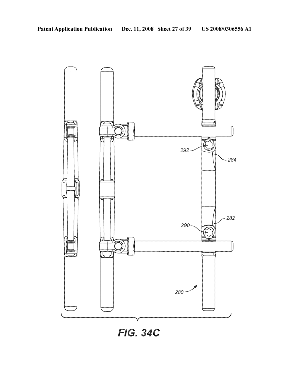 BONE ANCHOR WITH A CURVED MOUNTING ELEMENT FOR A DYNAMIC STABILIZATION AND MOTION PRESERVATION SPINAL IMPLANTATION SYSTEM AND METHOD - diagram, schematic, and image 28