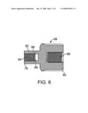 Inserter for a spinal implant diagram and image