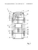 Motor Vehicle Comprising a Preventive Protective System diagram and image